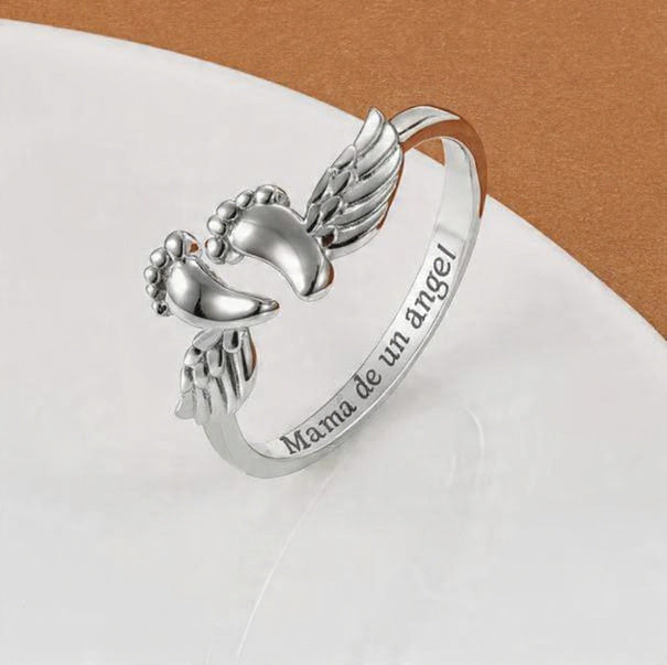 Anillo Mamá y un ángel