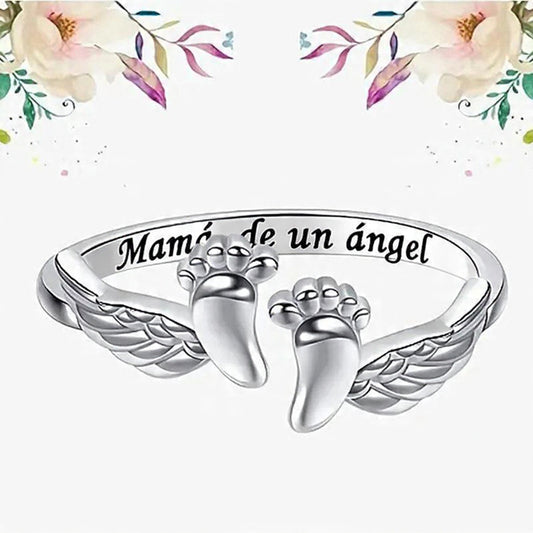 Anillo Mamá y un ángel